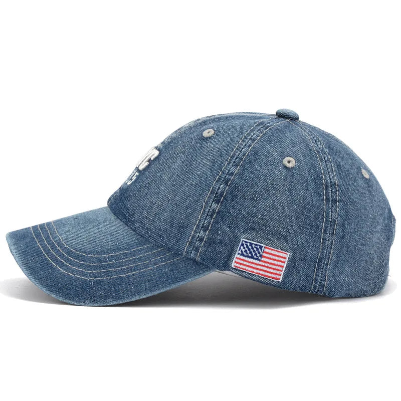 Denim Baseball Unisex Cap