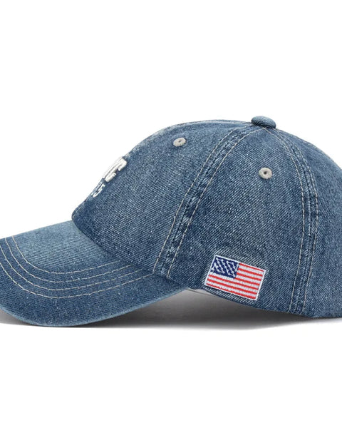 Denim Baseball Unisex Cap