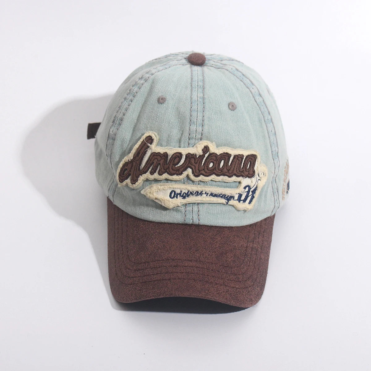 Unisex Washed Denim Baseball Cap