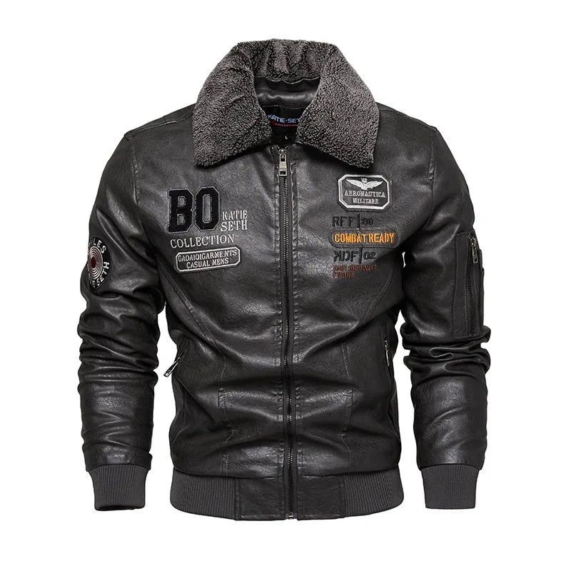 Motorcycle Jacket For Men In Autumn/Winter