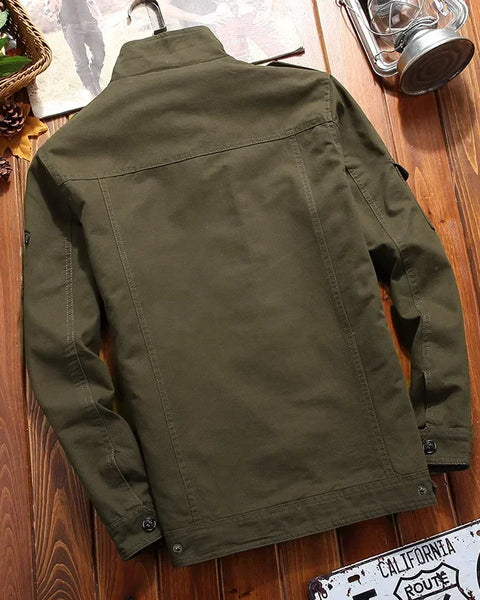 Men's Casual Cargo  Windbreaker Jacket