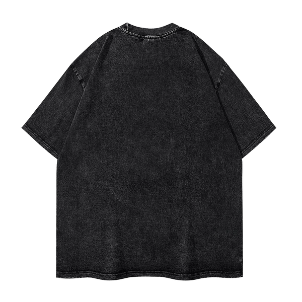 Nosferatu Meme   Washed T-Shirt Mens Horror Movie  Y2K Retro Casual T Shirts Summer O Neck Harajuku Tees Design Big Size Tops