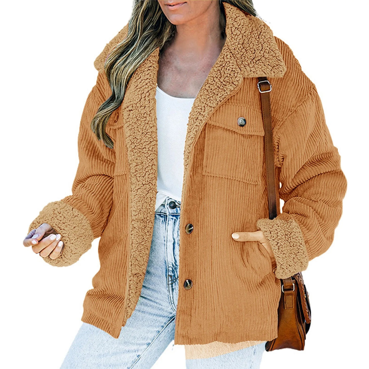 Winter Thickened Women's Casual Jackets Outfits  for Work Office