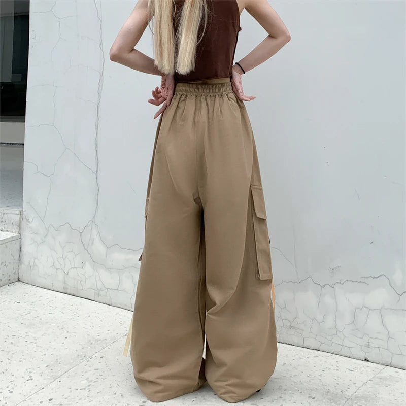 Cotton High Street Cargo Pants for Women  Hip-hop Cool Dances baggy outfits