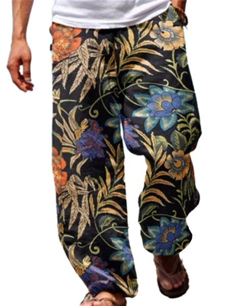 Men's Casual Beach  Baggy Harem Pants