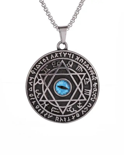 Eye of Horus Necklace Evil Eye Pendant Ancient Egypt Protection Necklace Jewelry Gift Men and Women Spiritual Amulets