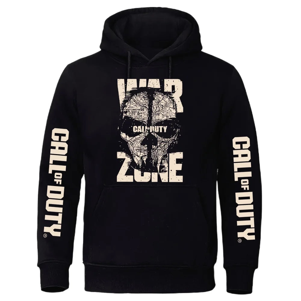 Call of Duty Warzone Print Hoodies Loose Long Sleeve Pullovers