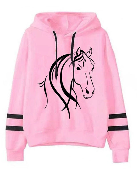 Women’s Clothing Horse Hoodies High Street wear