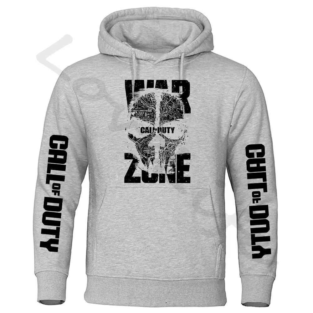 Call of Duty Warzone Print Hoodies Loose Long Sleeve Pullovers