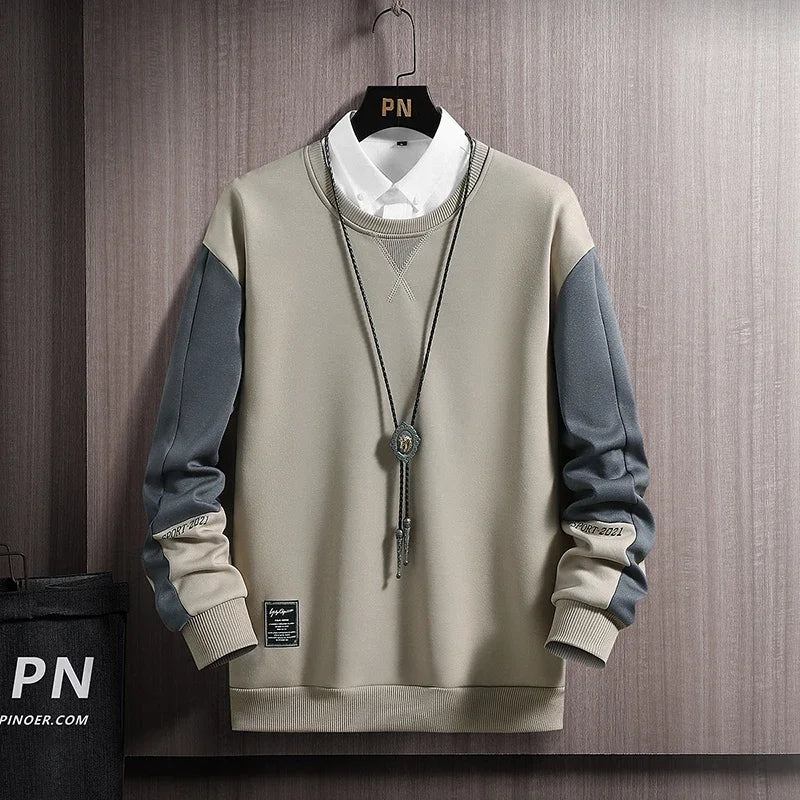 winter Casual Pullover Round Neck  for Men's