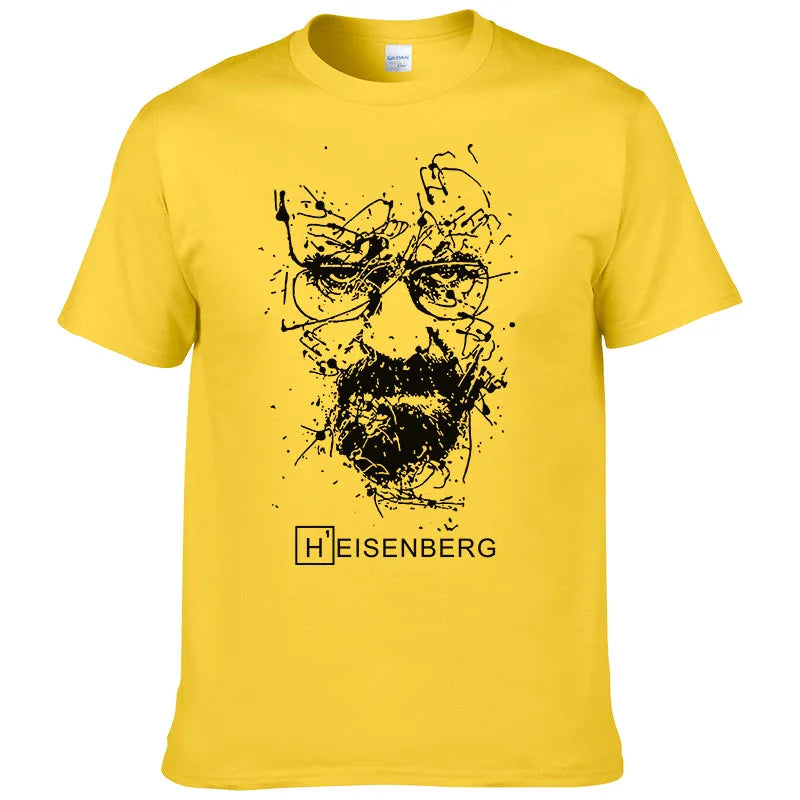 Breaking Bad T Shirts Men Heisenberg Graphic Tees