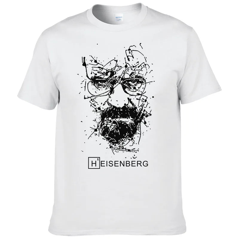 Breaking Bad T Shirts Men Heisenberg Graphic Tees