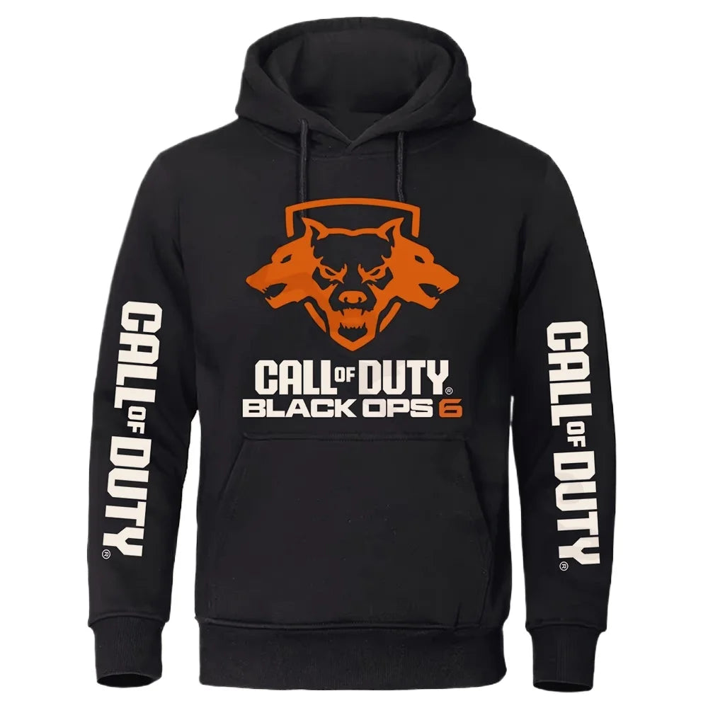 Call of Duty Warzone Print Hoodies Loose Long Sleeve Pullovers