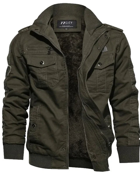 Winter  High Quality  Multi-pocket Cargo Jackets