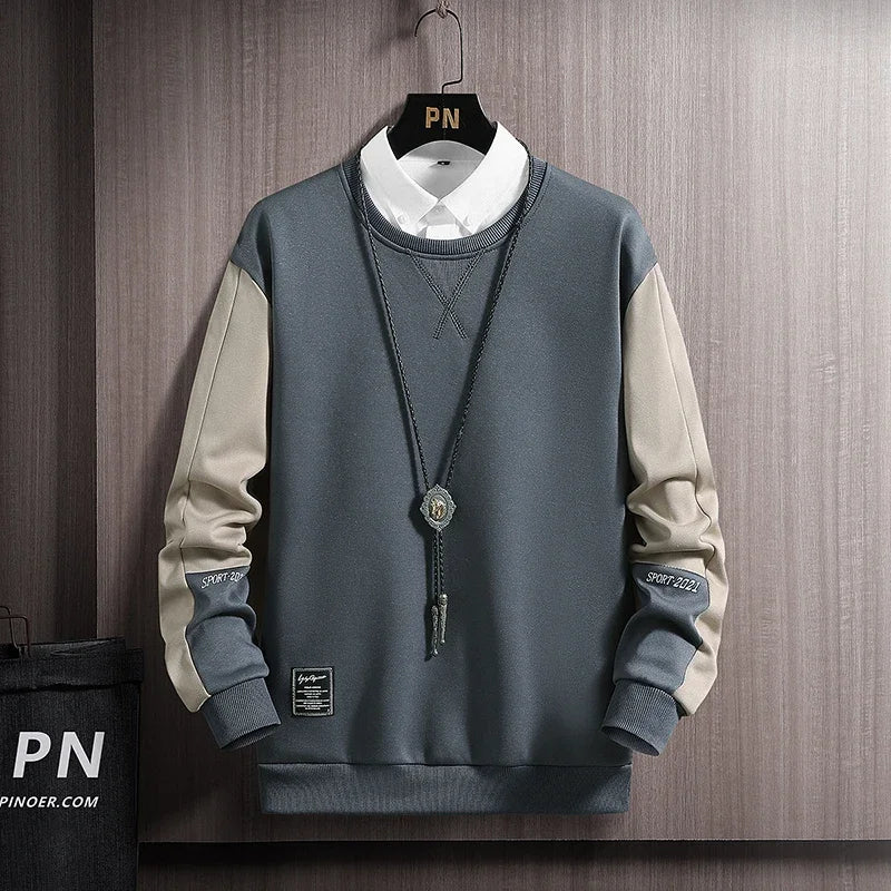 winter Casual Pullover Round Neck  for Men's