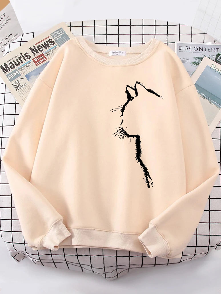 Oversized Women Hoodie Street Wear High Quality Clothing