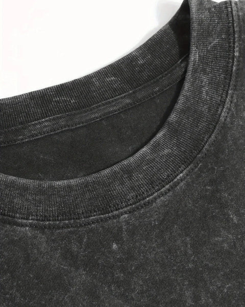 Three Days Grace T-shirt - Metal Band Shirt - Never Too Late vintage washed distressed batik thickened funny