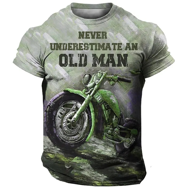 Vintage Biker Breathable Tees