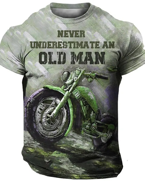 Vintage Biker Breathable Tees