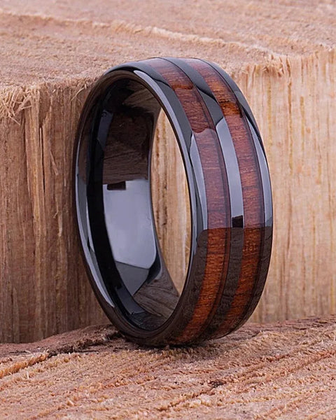 Koa Wood Rings