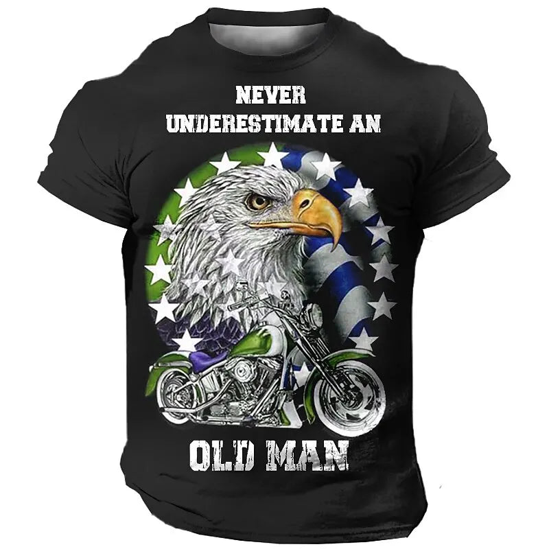 Vintage Biker Breathable Tees