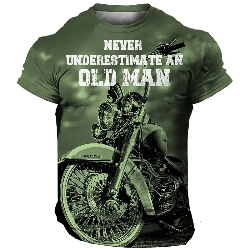 Vintage Biker Breathable Tees