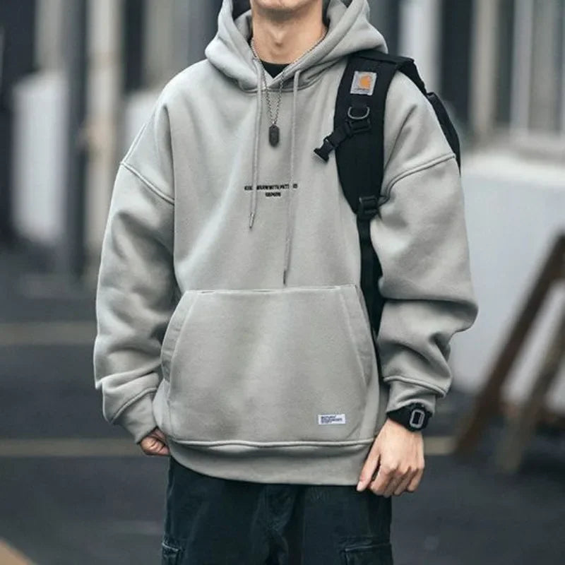 Male Clothes Casual Loose Sweatshirt For Men Hoodies