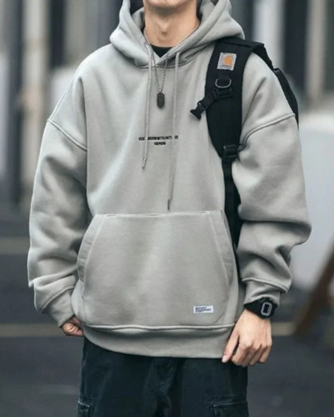 Male Clothes Casual Loose Sweatshirt For Men Hoodies