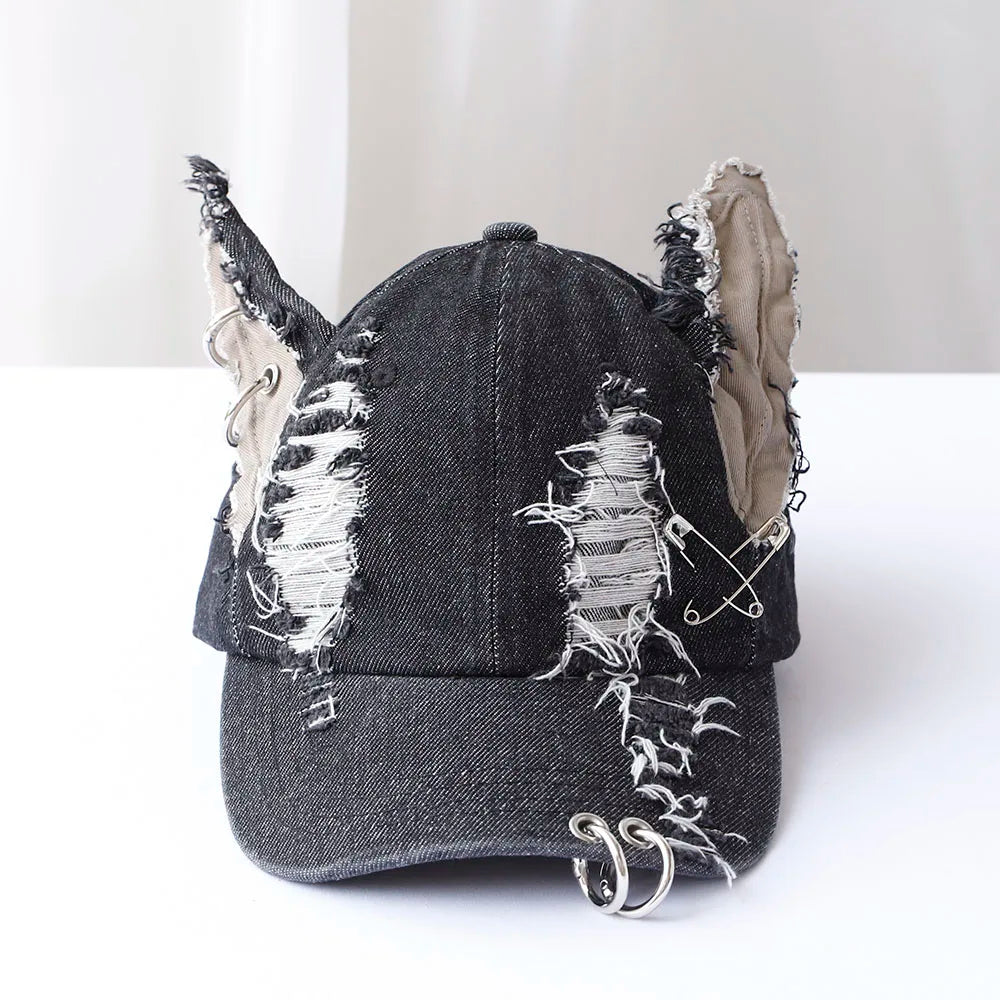 Rabbit Ears Cowboy Baseball Hat