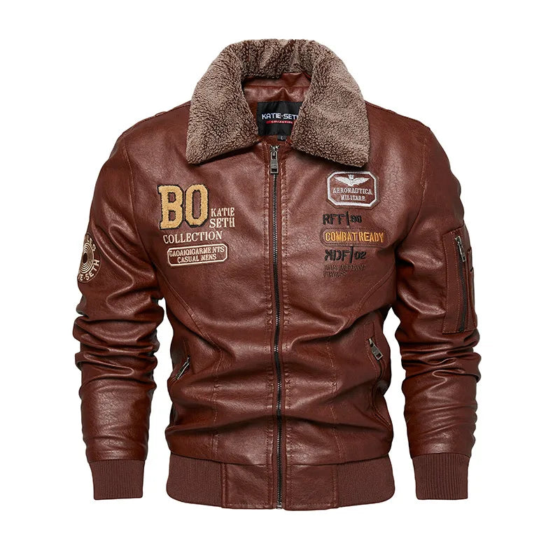 Motorcycle Jacket For Men In Autumn/Winter