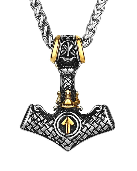 Nordic Pirates Odin  Retro Pendant