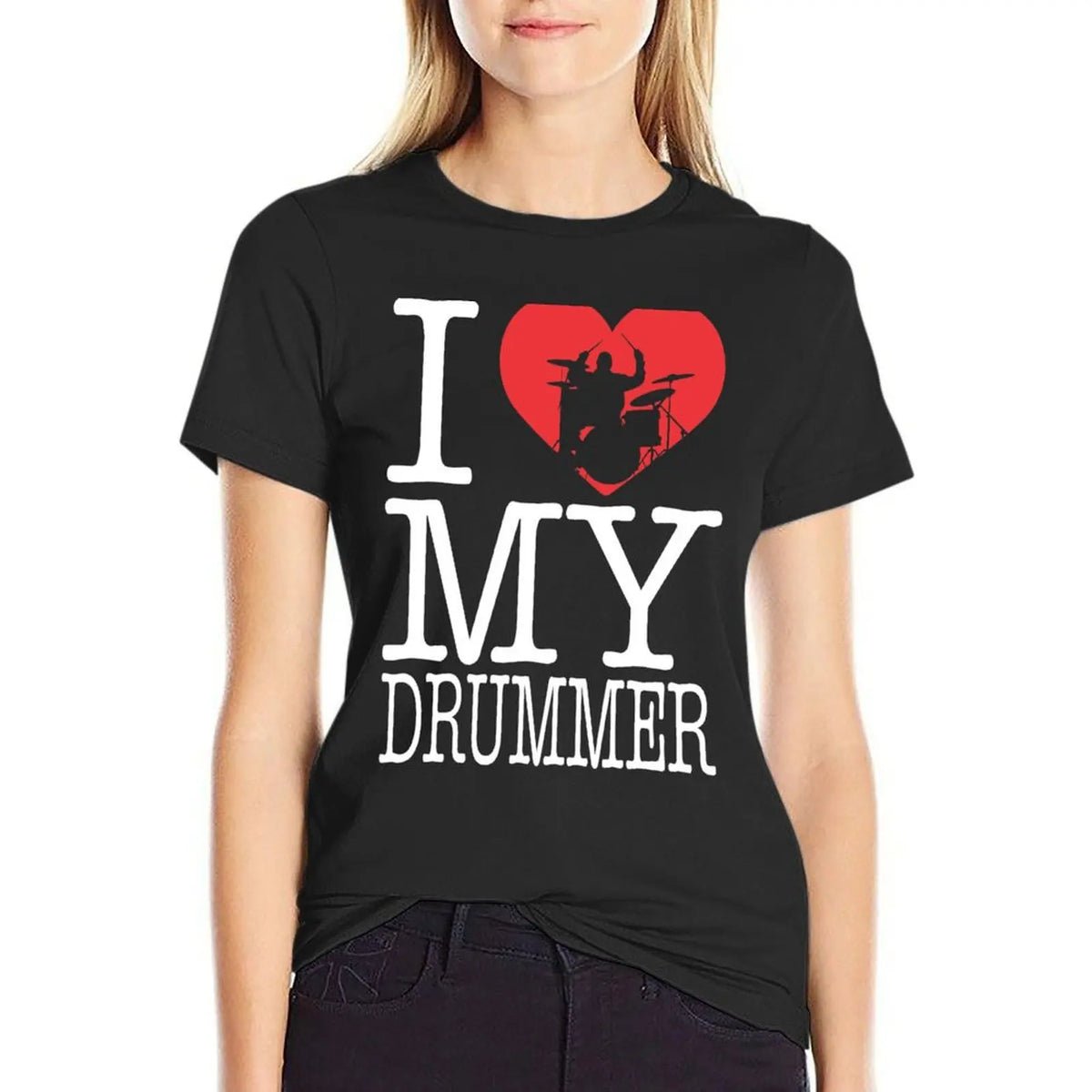 vintage  I love my drummer T-Shirt