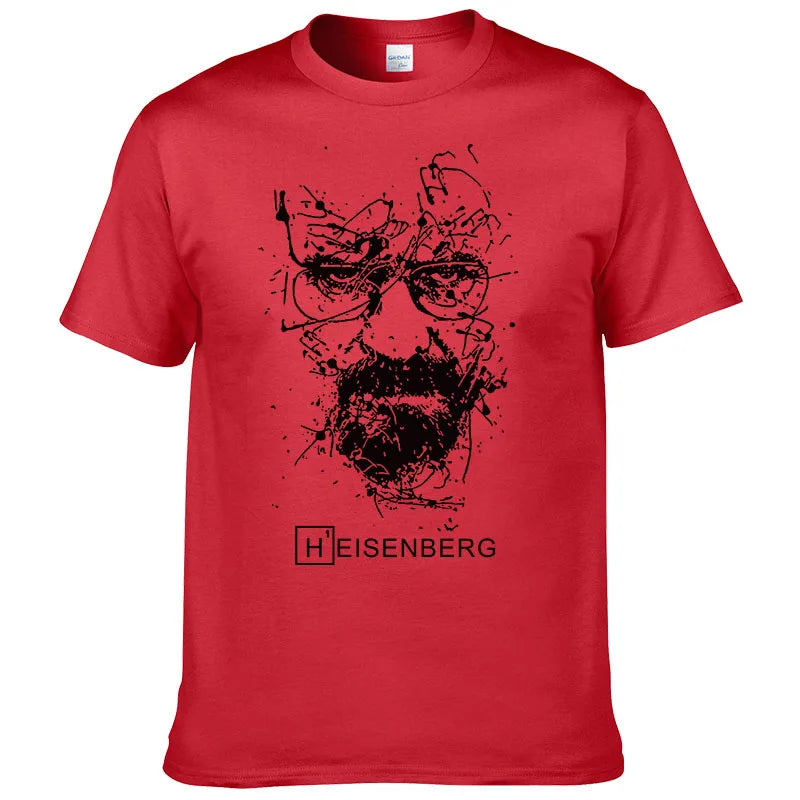 Breaking Bad T Shirts Men Heisenberg Graphic Tees