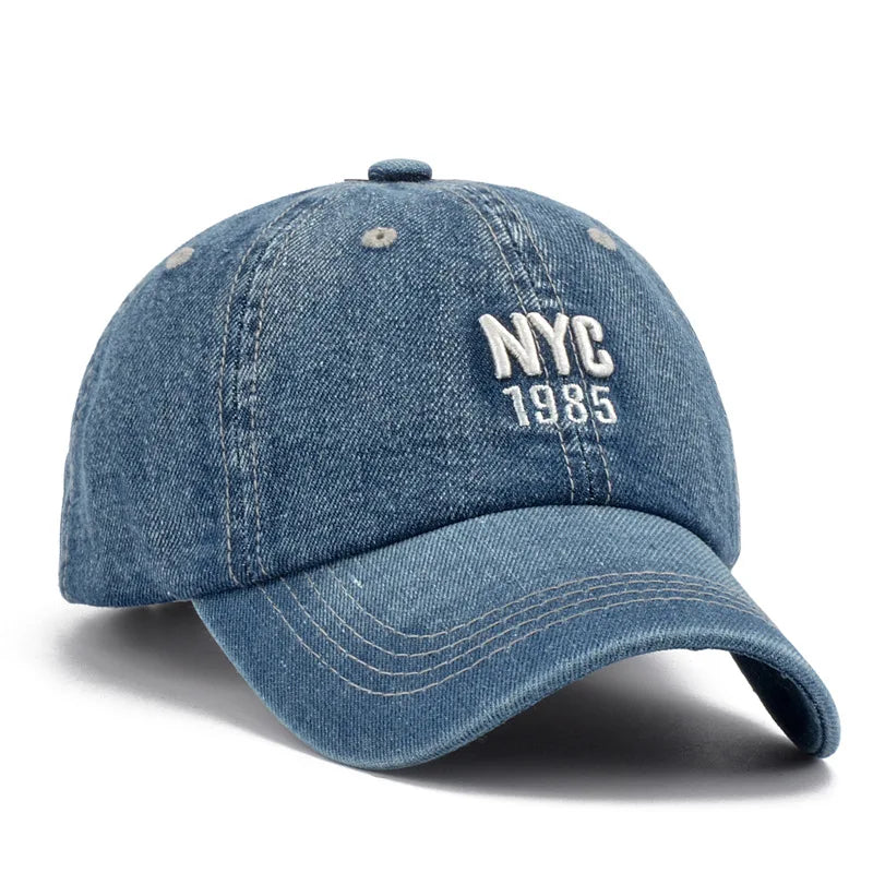 Denim Baseball Unisex Cap