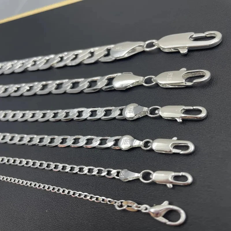 Men's 925 Sterling Silver Necklace