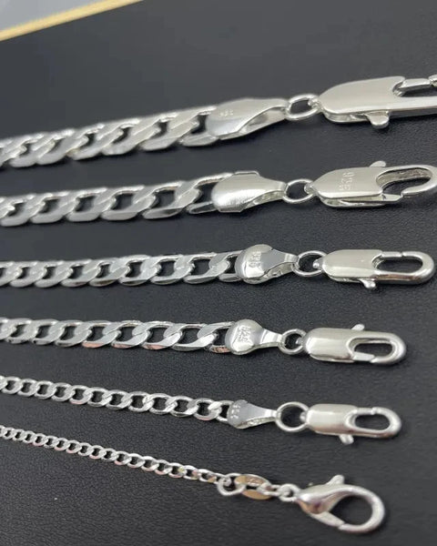 Men's 925 Sterling Silver Necklace