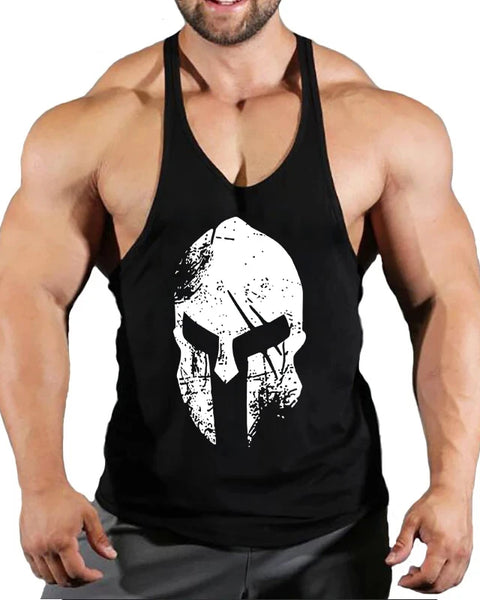 Muscular Man Gyms Men's Clothes Tank Top Vest Gym Bodybuilding and Fitness Stringer Clothing Workout Brand Singlets Shirt Muscle
