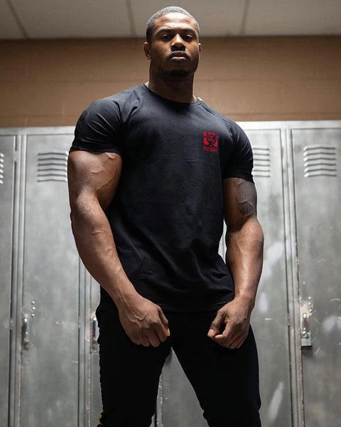 Breathable Sportwear  T-Shirt for Men Fitness Bodybuilding Gym Oversized