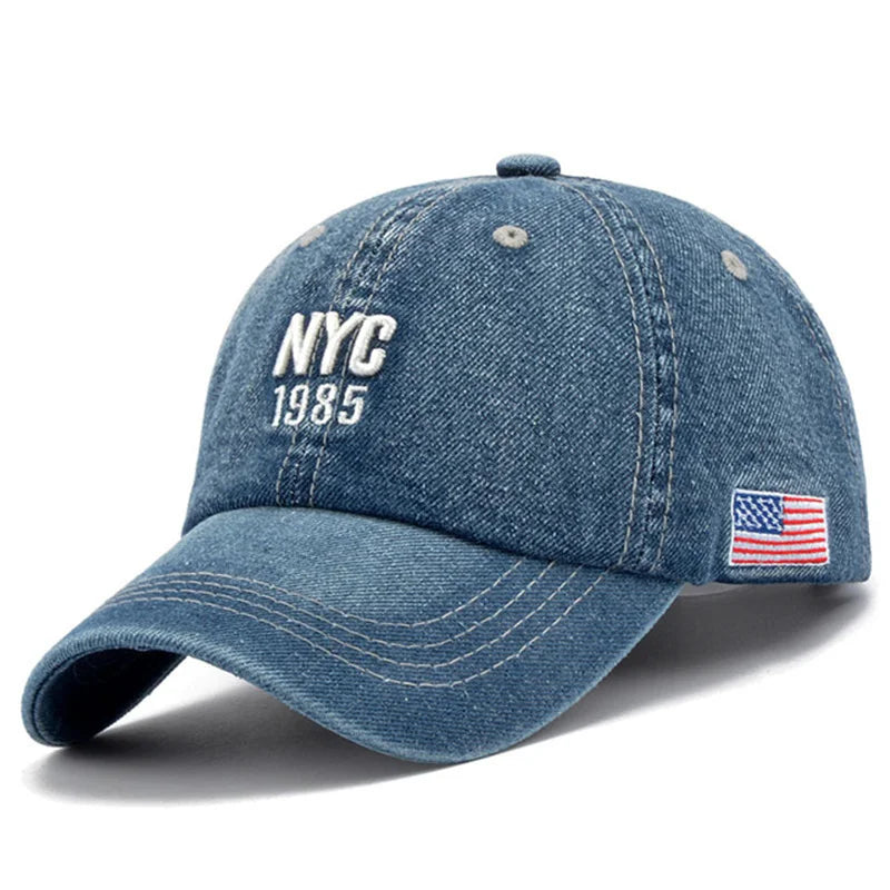 Denim Baseball Unisex Cap