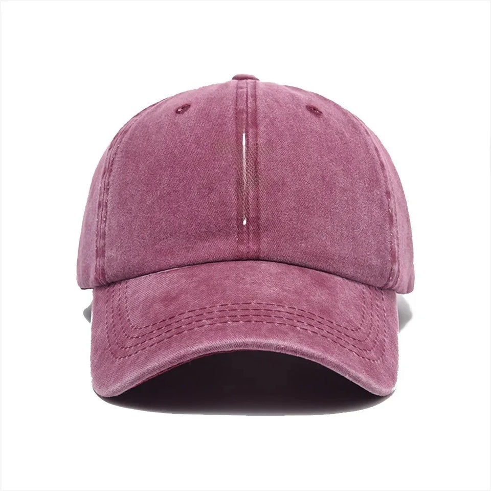 Printed Faith Soft Top Baseball Cap Unisex Outdoor Sun Protection Washable Retro Style Windproof Hat for Men And Women