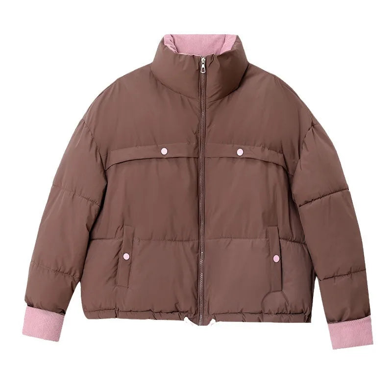 Thick Warm Soft Puffer Snow Wear Jackets