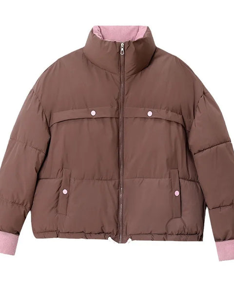 Thick Warm Soft Puffer Snow Wear Jackets