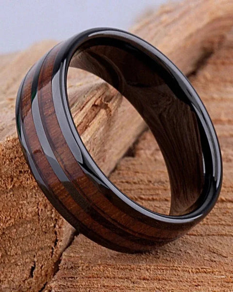 Koa Wood Rings