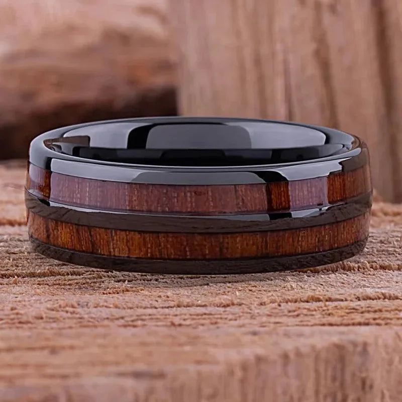 Koa Wood Rings