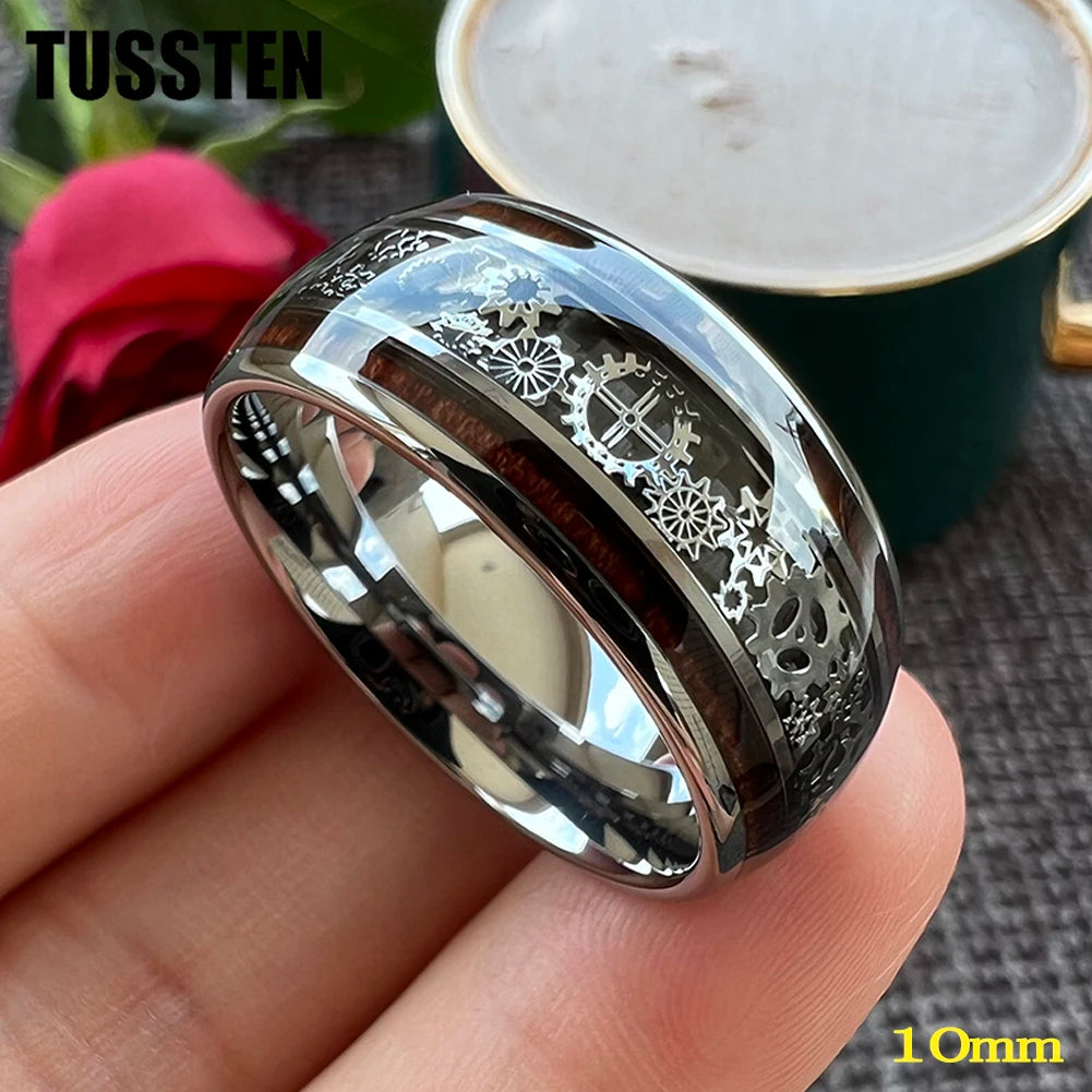 Cool Tungsten Wedding Band