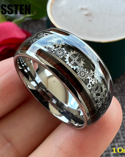 Cool Tungsten Wedding Band