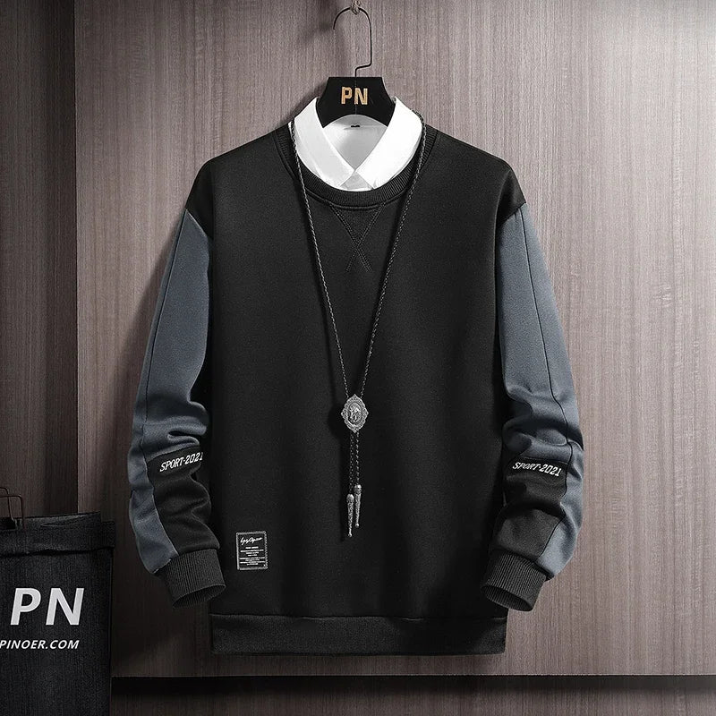 winter Casual Pullover Round Neck  for Men's