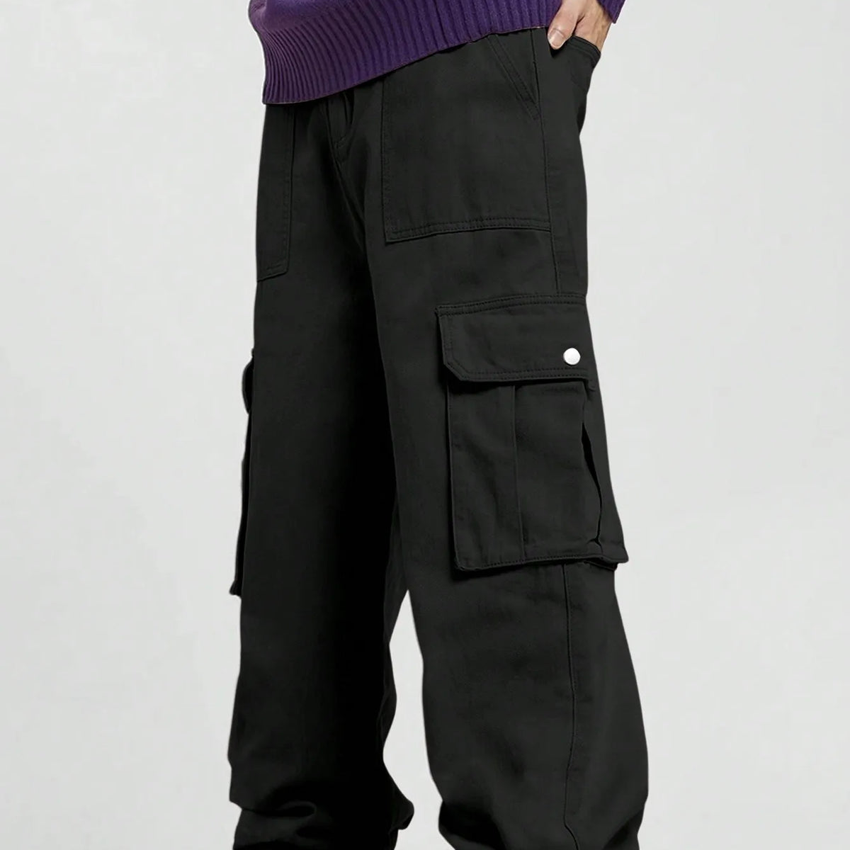 Men's Straight Loose Casual Outdoor  Cargo Pants