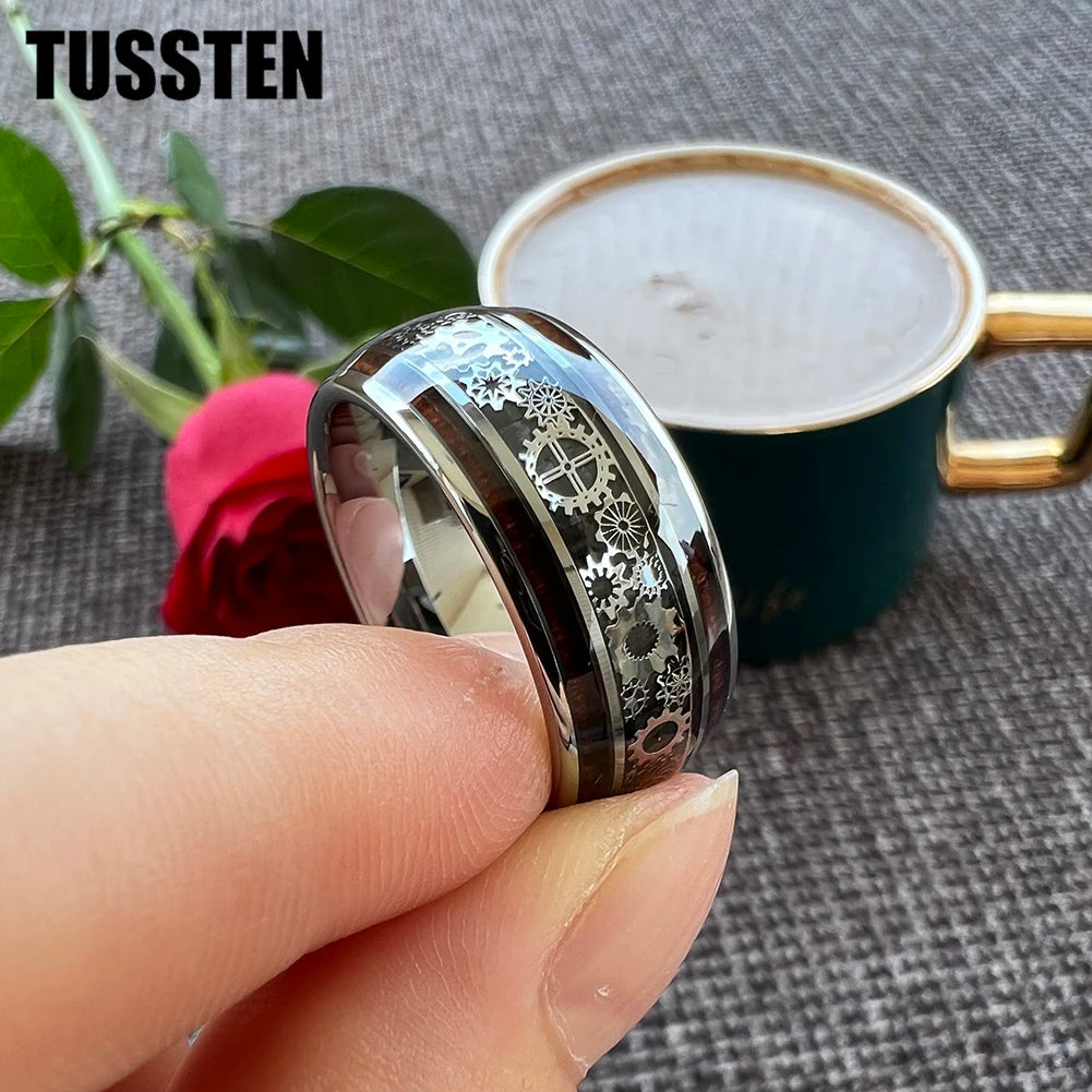 Cool Tungsten Wedding Band