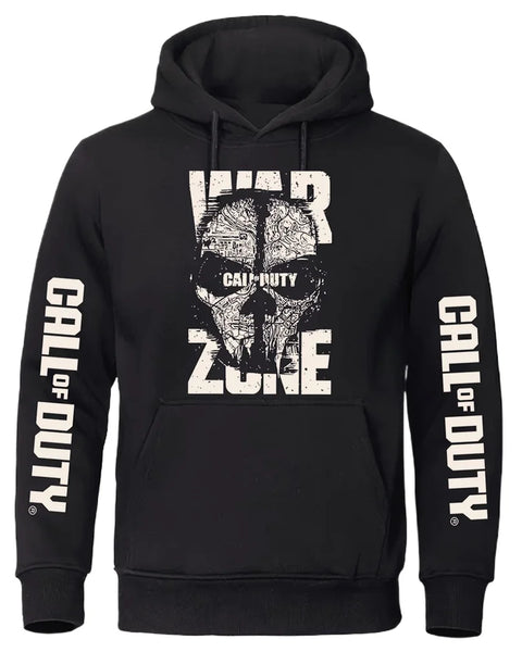 Call of Duty Warzone Print Hoodies Loose Long Sleeve Pullovers